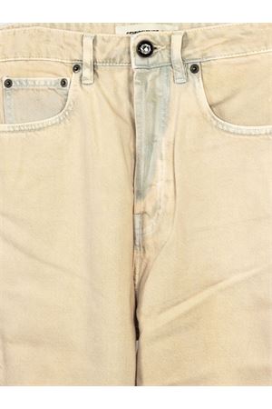 Jeans Cinque Tasche In Misto Cotone Beige SEMI COUTURE | Y6SY04JNS41